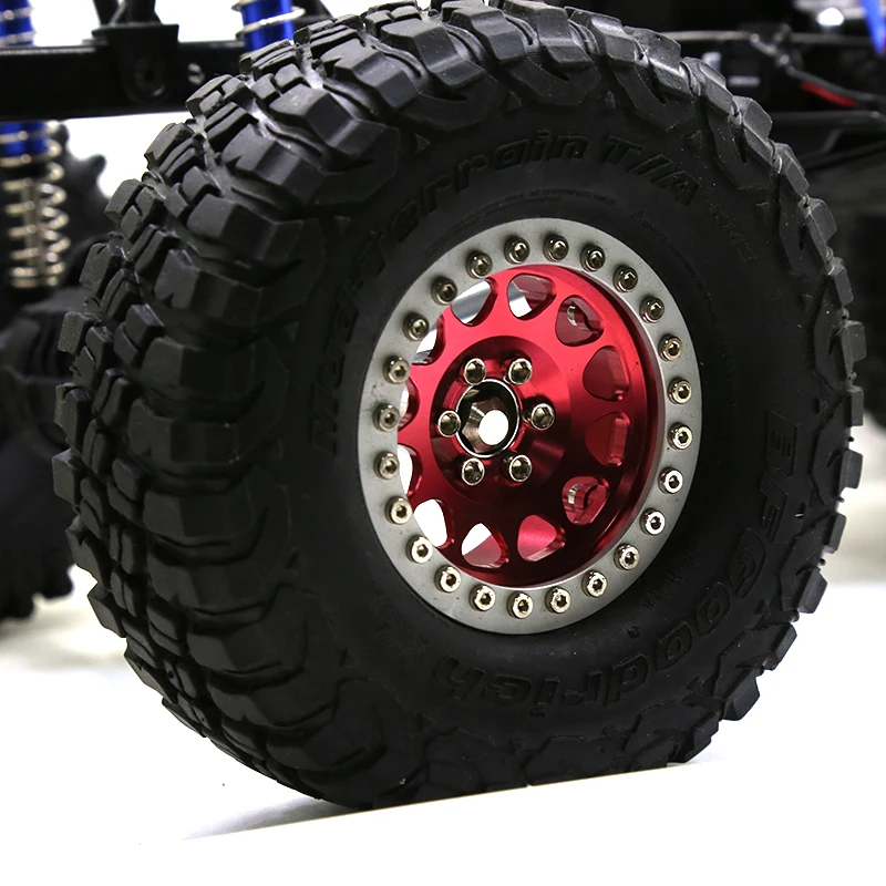 4 قطع 12/15/17 ملم محول عجلة سداسية، محور عريض لزاحف TRX4 SCX10 RC، ألومنيوم باستخدام الحاسب الآلي، شديد التحمل