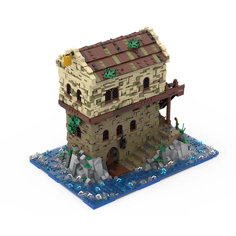 2730PCS Heißer Verkauf Meer Landschaft Haus Auf Die Insel Modulare Architektur Bausteine Modell Technologie Ziegel Spielzeug Geschenke