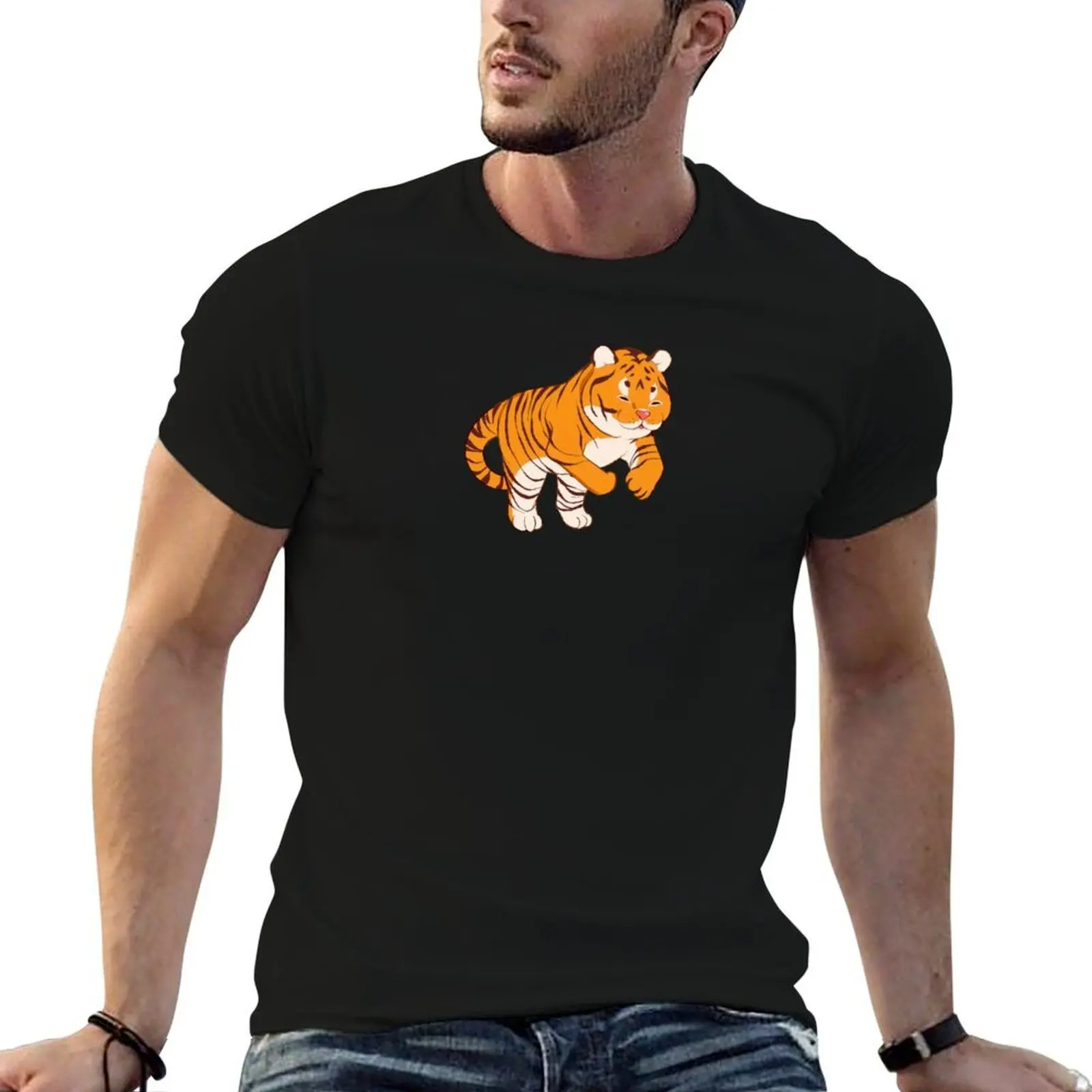 Chubby Tiger T-Shirt graphic shirts blanks funny t shirts for men