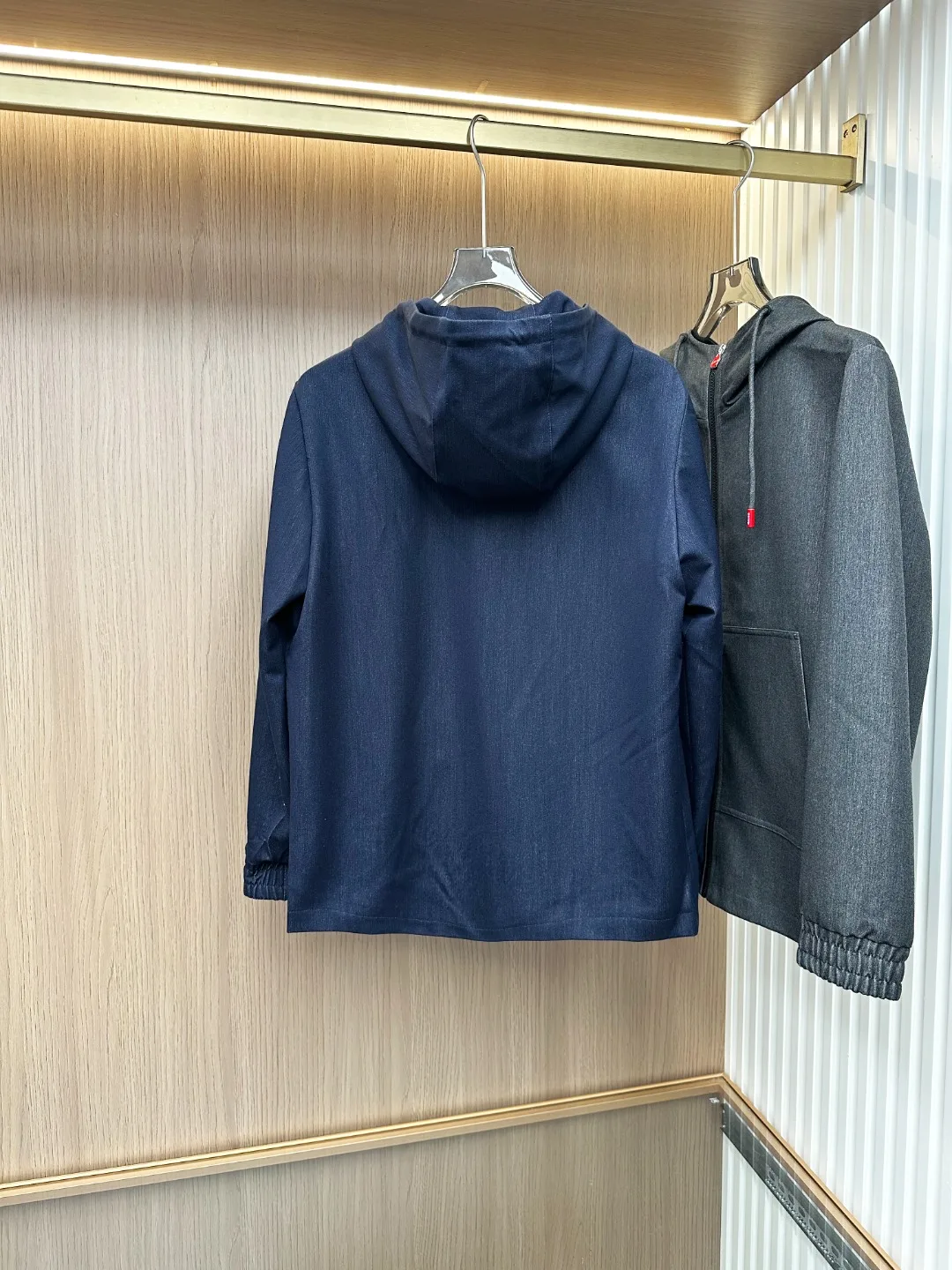 SIJITONGDA2026 early spring, summer and autumn wool blended men's sports and leisure hooded jacket coat size M-3XL