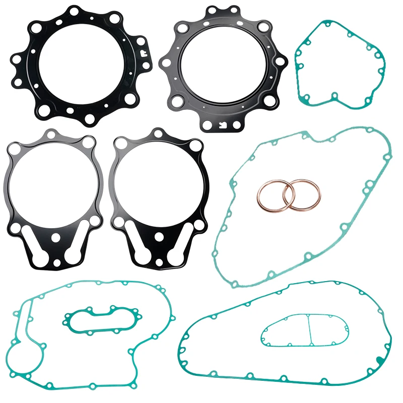 Kits de juntas de cubierta de motor de cárter de Base de culata de motocicleta para Kawasaki VN2000 Vulcan 2000 04-09 classic 06-09 LT 08-10