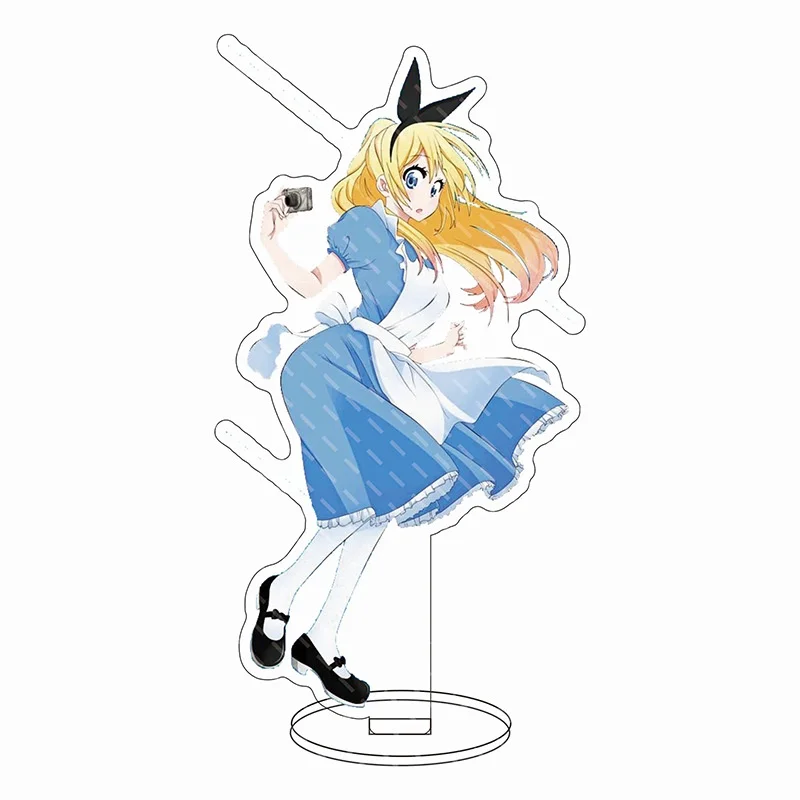 سلسلة مفاتيح من الأكريليك من Anime Nisekoi مجموعة ملابس غير رسمية وديكورات الطاولة والمقتنيات وهدايا الأصدقاء