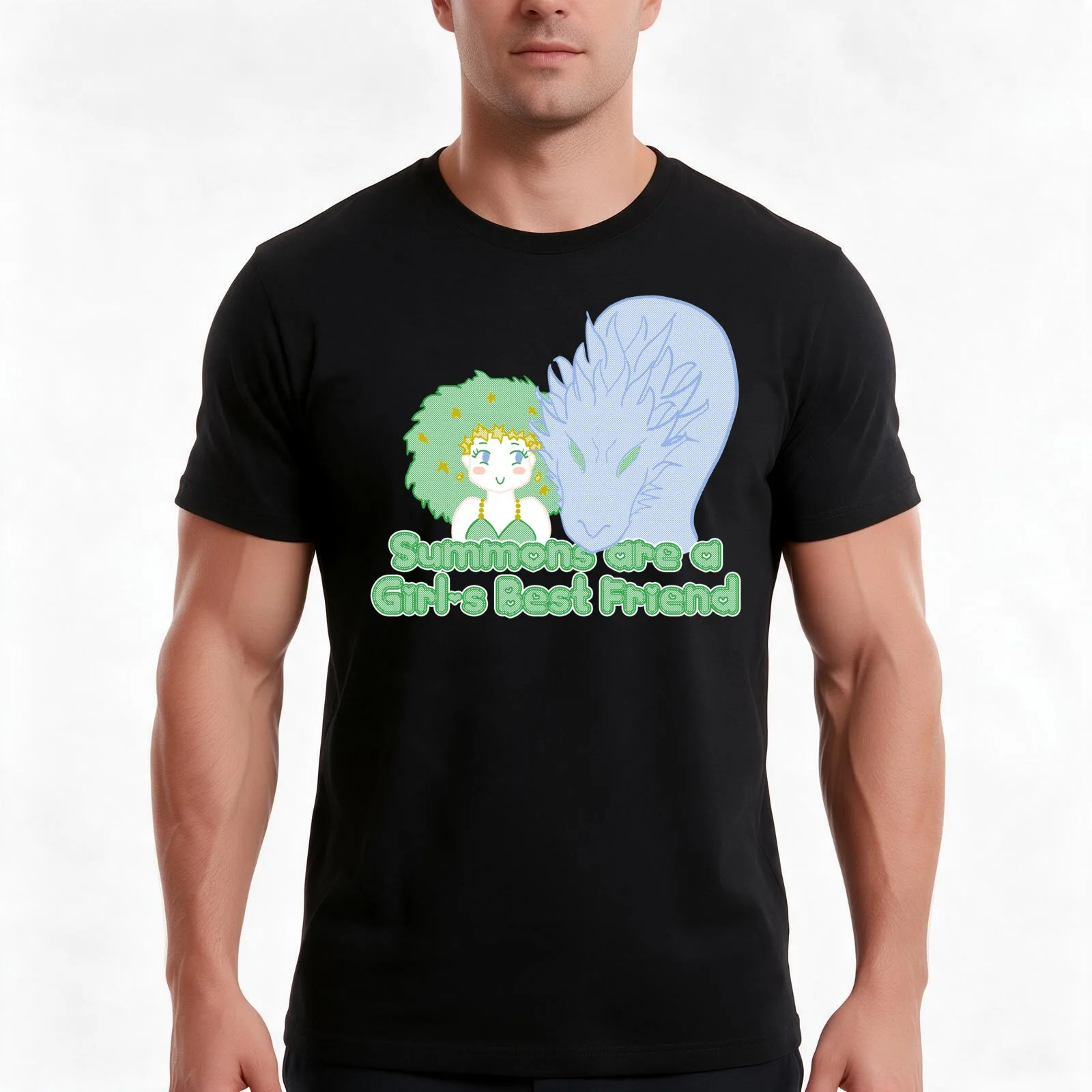 Summons are a Girl's Best Friend T-Shirt, Summer Casual Cotton Tee, Oversized Streetwear Tops, Vintage Graphic Print
