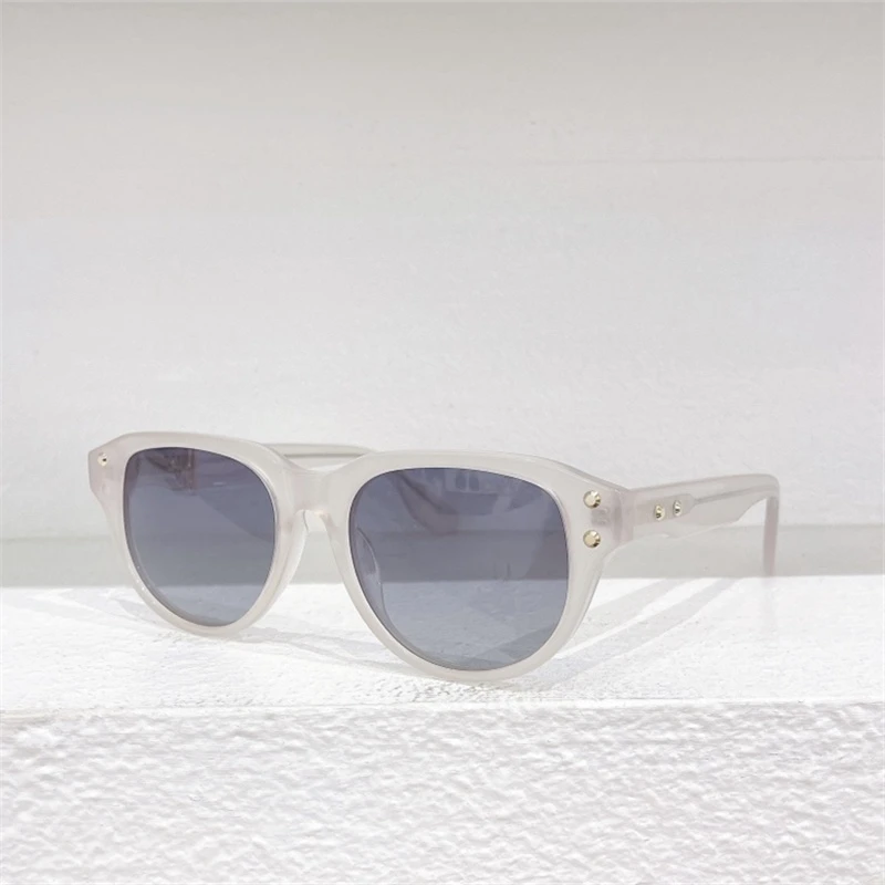 

Famous Brand Luxury Designer Women Sunglasses Men Thick Acetate DTS453 Oval Summer Beach Outdoor Eyewear Luxury Brand Shades