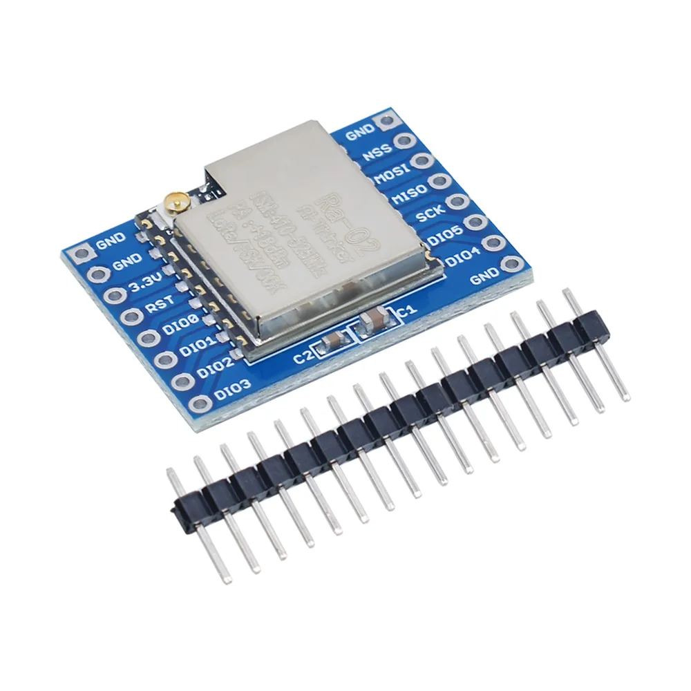 SX1278 LoRa Module 433M 10KM Ra-02 Ai-Thinker Wireless Spread Spectrum Transmission Socket for Smart Home DIY kit