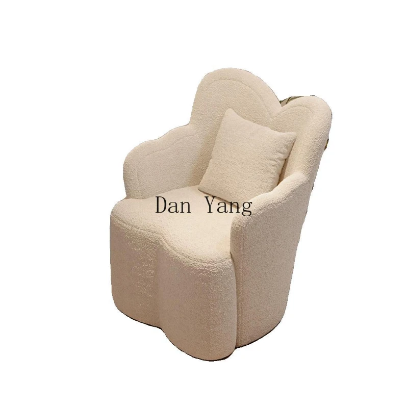 

YJ bedroom princess chair cream wind makeup stool creative dressing stool trend dresser Internet celebrity art stool