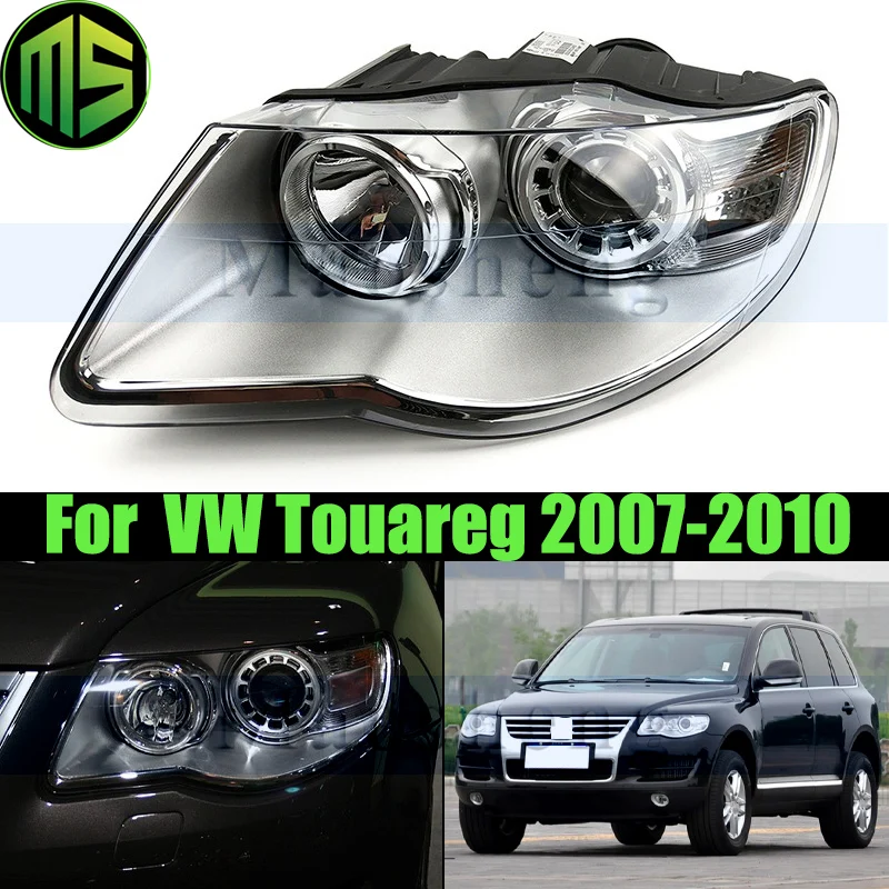 Reflektor Halogenowy LHD Przedni Zderzak Lampa Przednia Do VW Volkswagen Touareg 2007-2010 Bez Żarówki