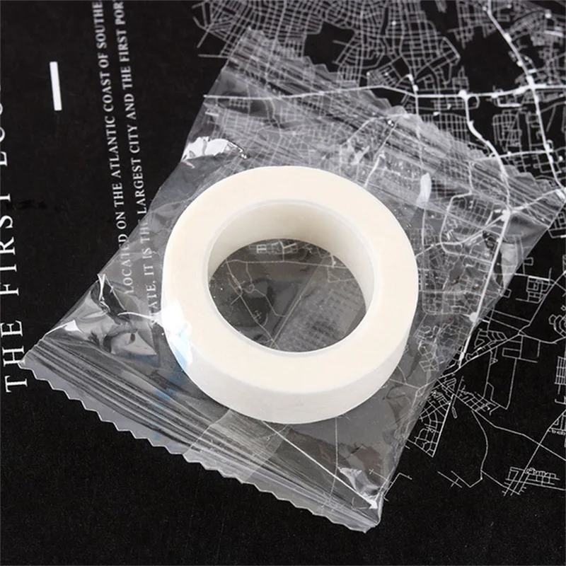 1/3/5Pcs Eyelash Extension Lint Free Eye Pads White Adhesive Micropore Tape Breathable Under Patch Non-woven Make Up Tools