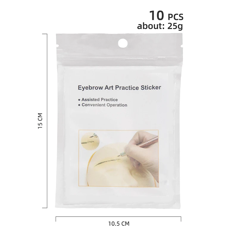 لوازم تدريب الوشم حماية الحاجب نقل الحاجب الجلد ملصق الوشم عملية حقيقية ممارسة السيليكون الدائم