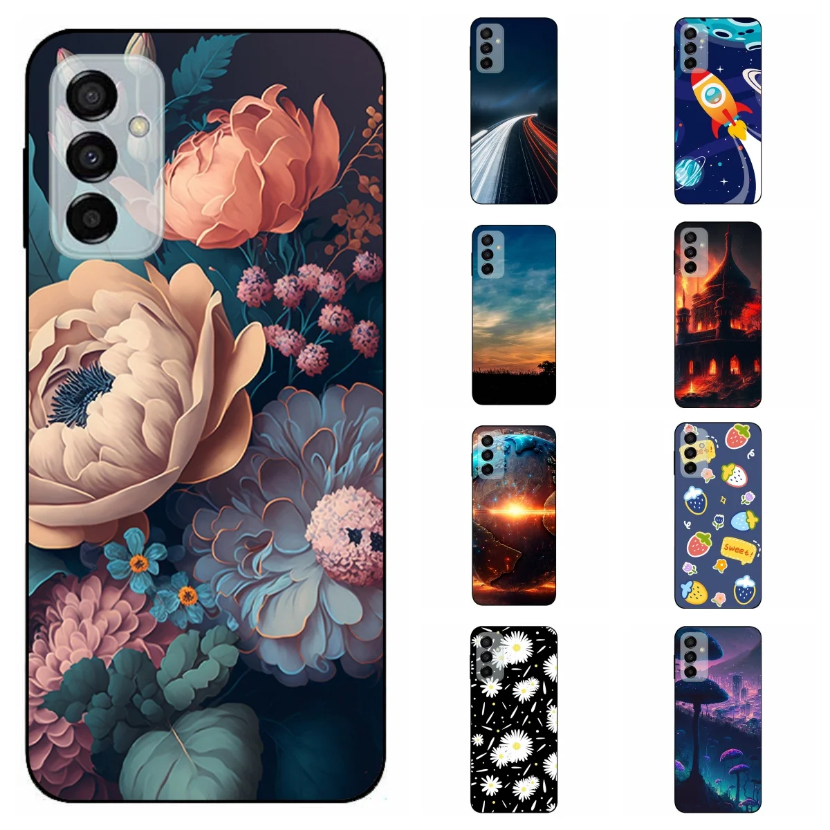 For Samsung Galaxy A13 5G Case Soft Silicone Back Cover TPU Phone Case For Samsung A13 A 13 SM-A136U Bumper Coque Shell Fundas