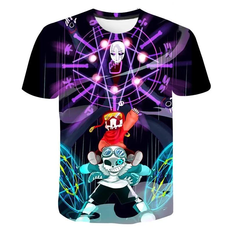 

Men's and Women's Short-sleeved T-shirts, Casual Streetwear, 3D Printing, Fashionable