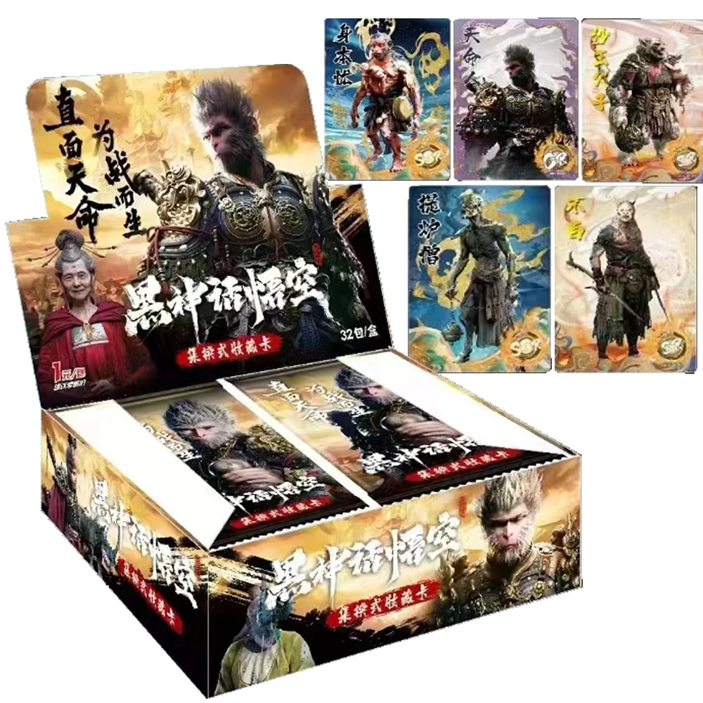 

Wholesale Black Myth Wukong Card For Children Single Player Popularity Exploration Action Limited Game Collection Card Kids Toys