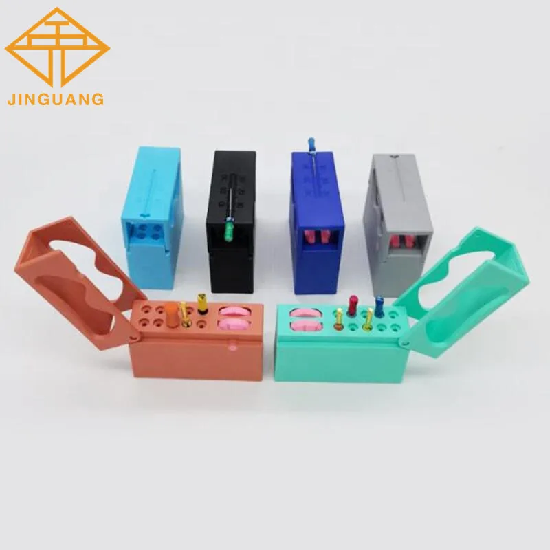 

5pcs 10Holes Dental Endo File Bur Block Box Autoclavable Disinfection Measuring Count Holder