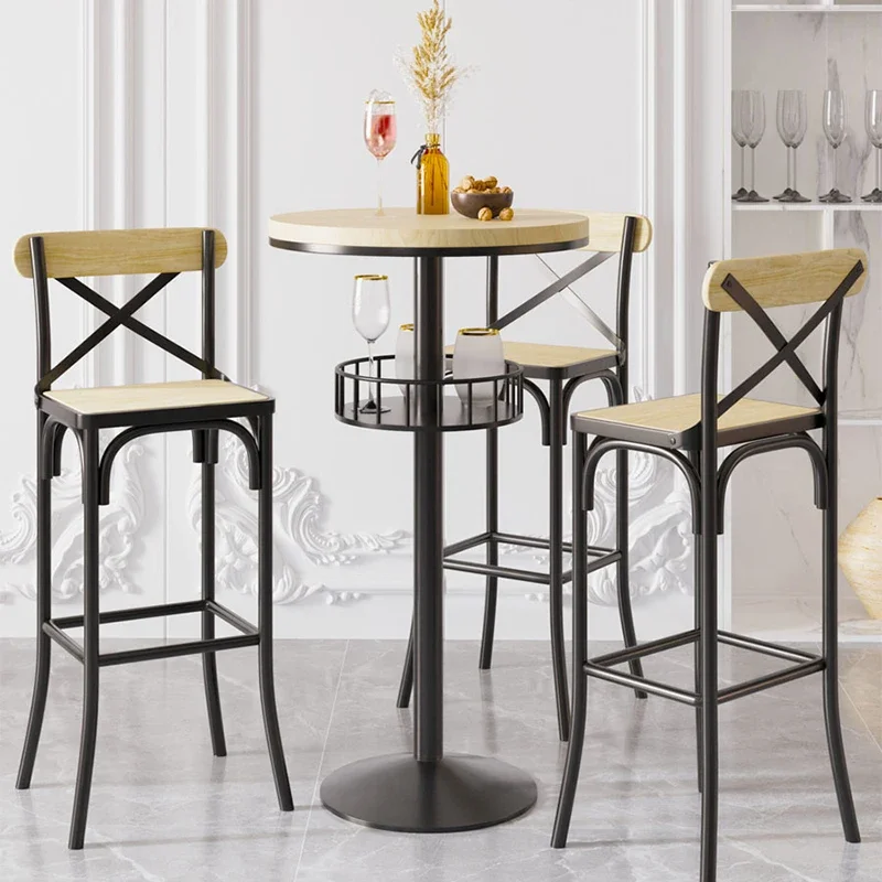 Nordic Chair Modern Furniture Designer Chair Home Bar Living Room Salon High Stool For Kitchen On Offer High Quality Barstool