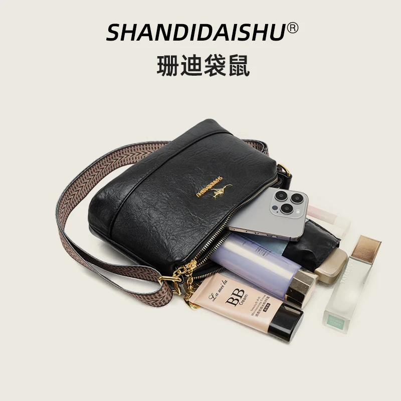 New Women Sac A Main High Quality Soft Leather Luxury Purses And Handbags Women Bags Designer Women Shoulder Crossbody Bags For