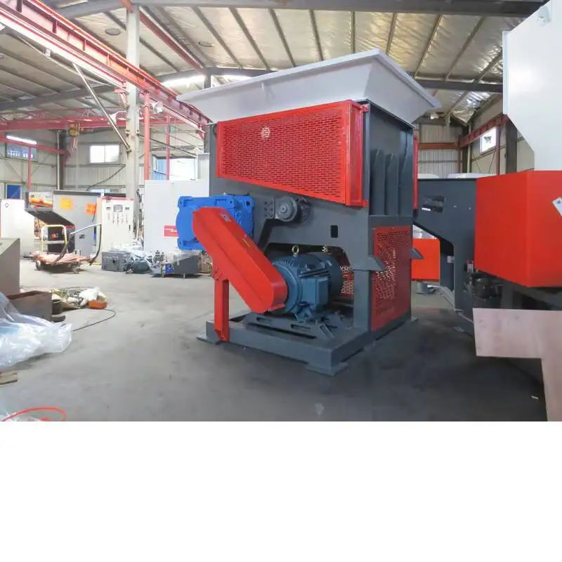 Wobide Bag Bucket Carpet Plastic Products Polyester Large Dual Shaft Metal Shredder Crusher