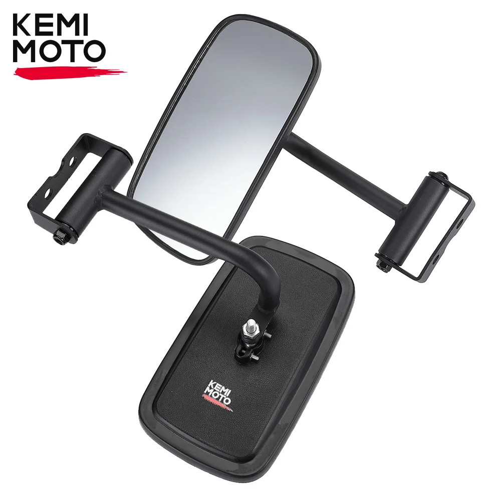 

Compatible with Kubota RTV400 RTV500 RTV1100 RTV1140 RTV-X1100C 2PCS KEMIMOTO UTV Rear View Side Mirrors Kit 77700-V5059