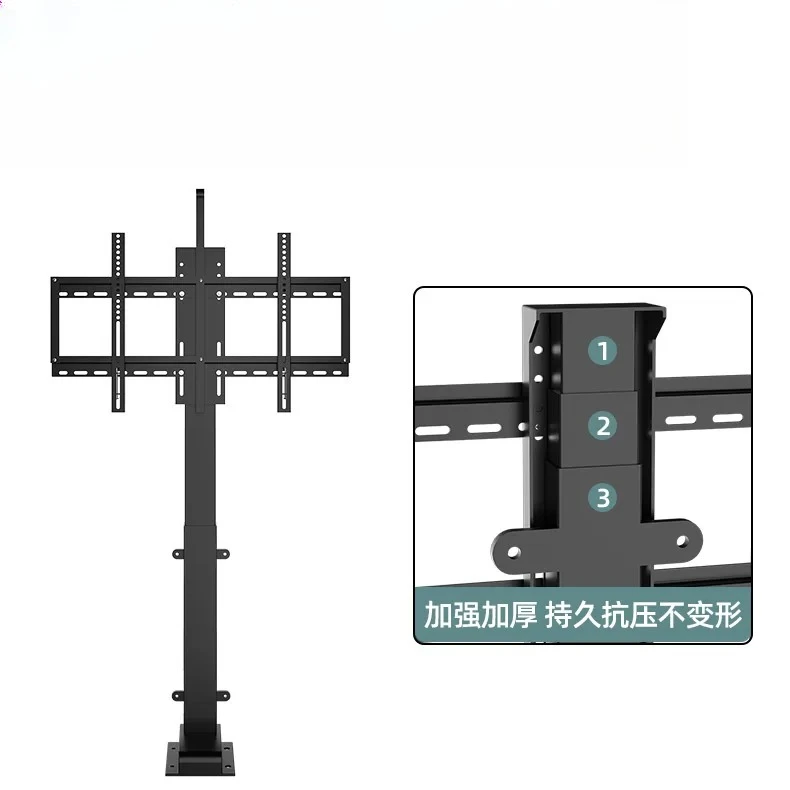 TV Lift Drop Down up Vertical Ceiling TV Mount Automatic with Remote