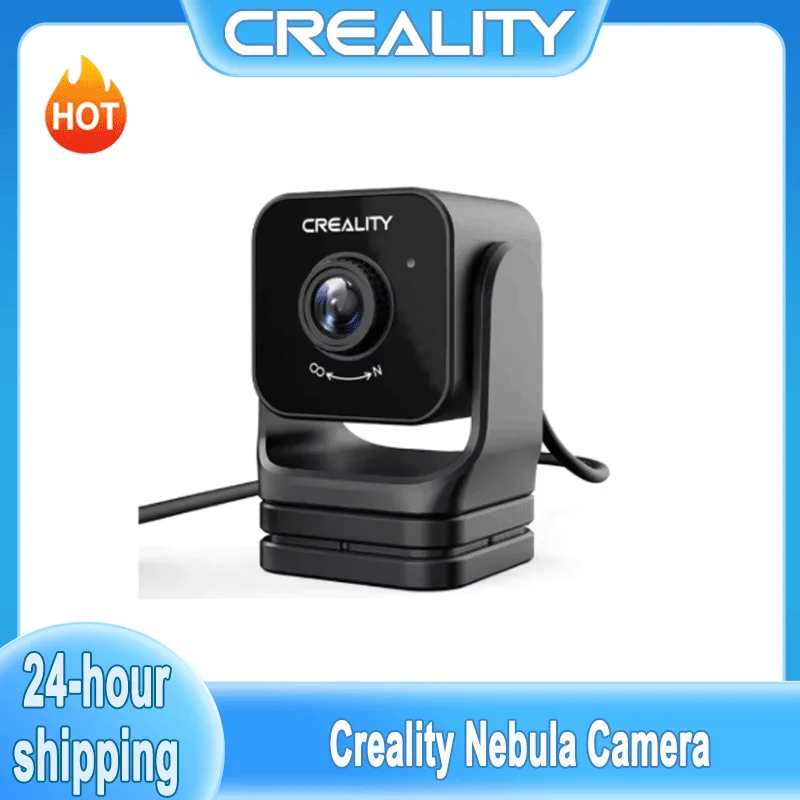 

Creality Official Nebula 1080P HD USB Camera for 3D Print Monitoring 24-Hour Real-Time Monitoring Time-Lapse Filming Spaghetti D