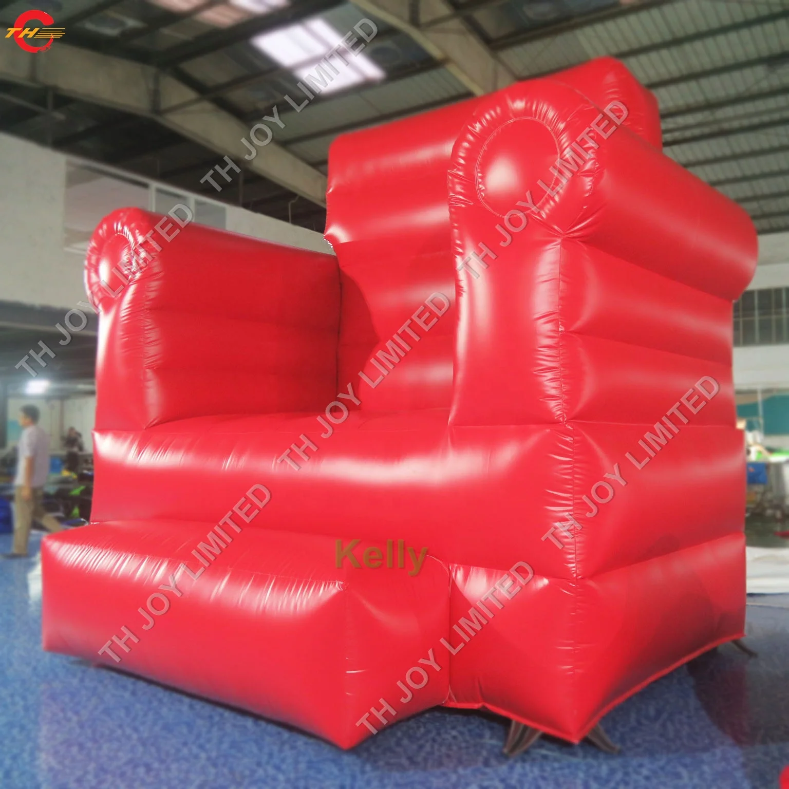Coofull 2.5x3m Custom Made Giant Inflatable Sofa Chair for Sale, Commercial Inflatable Bouncer Sofa Wholesale