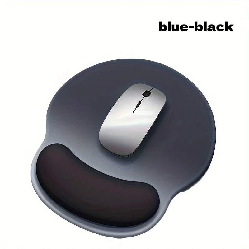 Ergonomische antislip rubberen muismat, geschikt voor computers en laptops, perfect voor kantoor- en thuisgebruik