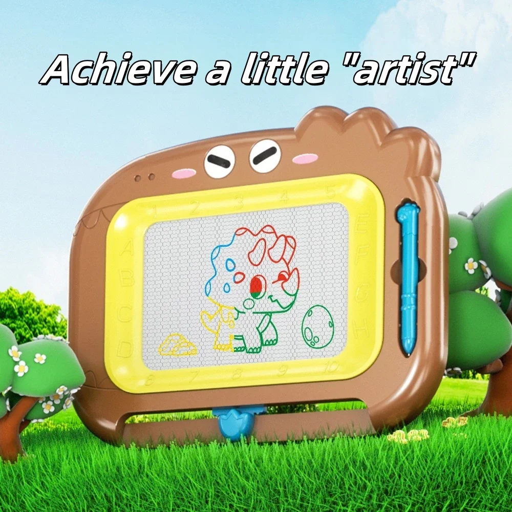 Children's early education colored drawing board erasable writing board graffiti toys puzzle boy and girl's ideal gift