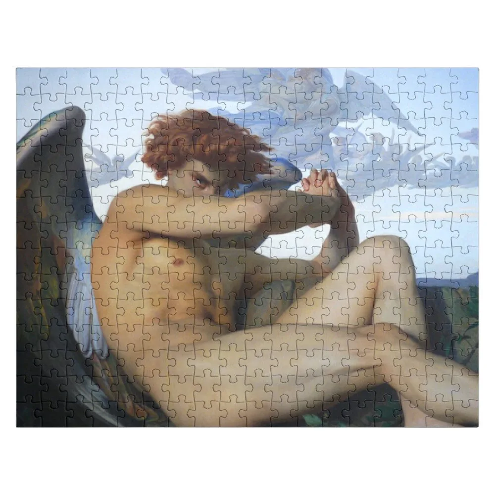 

FALLEN ANGEL - ALEXANDRE CABANEL Jigsaw Puzzle Anime Jigsaw Puzzle Personalized Kids Gifts Personalized Toys Wooden Puzzle