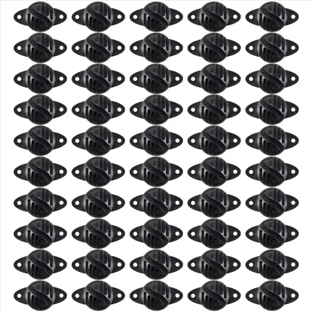 50Pcs Electronic Fence Accessor Fence Insulator Horse Cattle Animal for Electric Fence Accessories Hemispherical Insulator