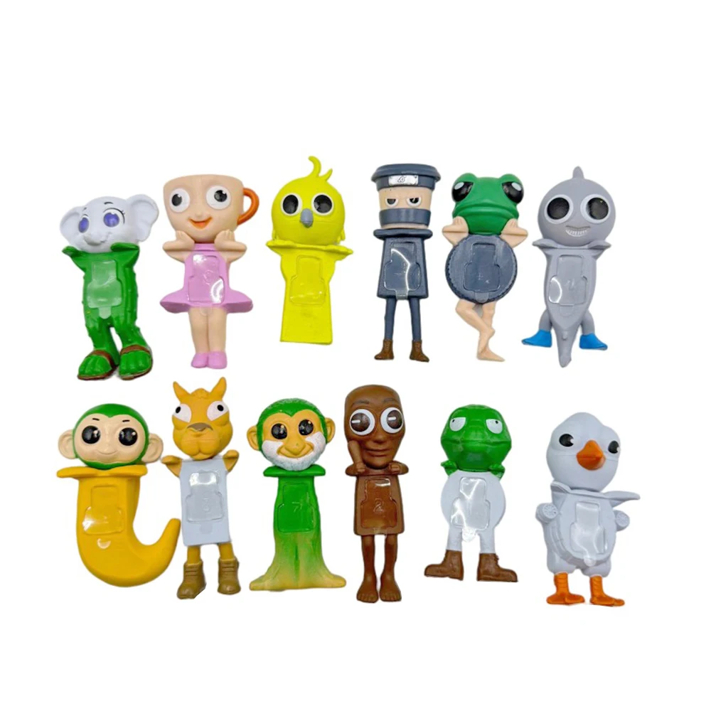 Brainrot Blind Box Toy Tungtungtung Sahur Tralarero Tralala Bombardino Crocodilo Figures The Classic of Rivers Series Children