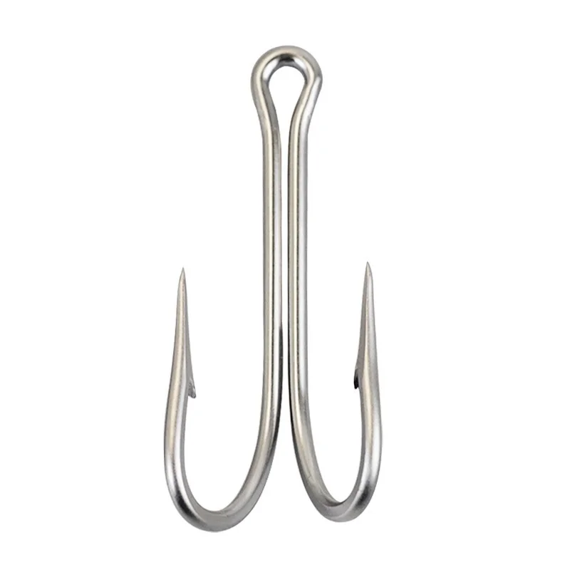 China Factory Direct Steel Double Hook Quality Fishing Tools Accessories for Tuna Shark Bass and Marlin Fishing