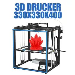 Tronxy X5SA-400 2E 3D Printer 400*400mm Bed Printing Size 8G SD Card with Manual 3D DIY Kits Machine Impressora 3D