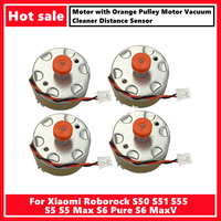 Motor for Xiaomi Roborock S50 S51 S55 S5 S5 Max S6 Pure S6 MaxV with Orange Pulley Motor Vacuum Cleaner Distance Sensor