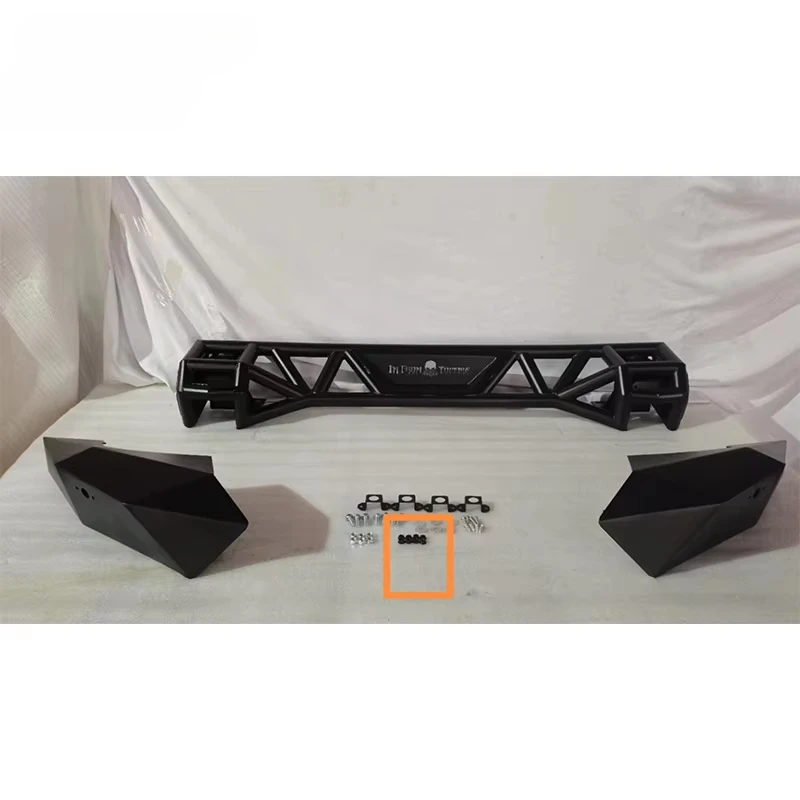 

High Quality 4X4 Off Road Rear Bumper Replacement Aluminum Alloy Rear Bumper Guard for wrangler jl 2018+custom
