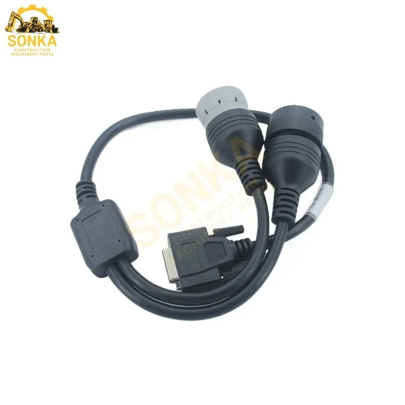 

457-6114 27610402 EST ET4 ET3 Diagnostic Tool Test Y Cable for Caterpillar CAT Perkins Excavator Truck Bulldozer Diesel Engine