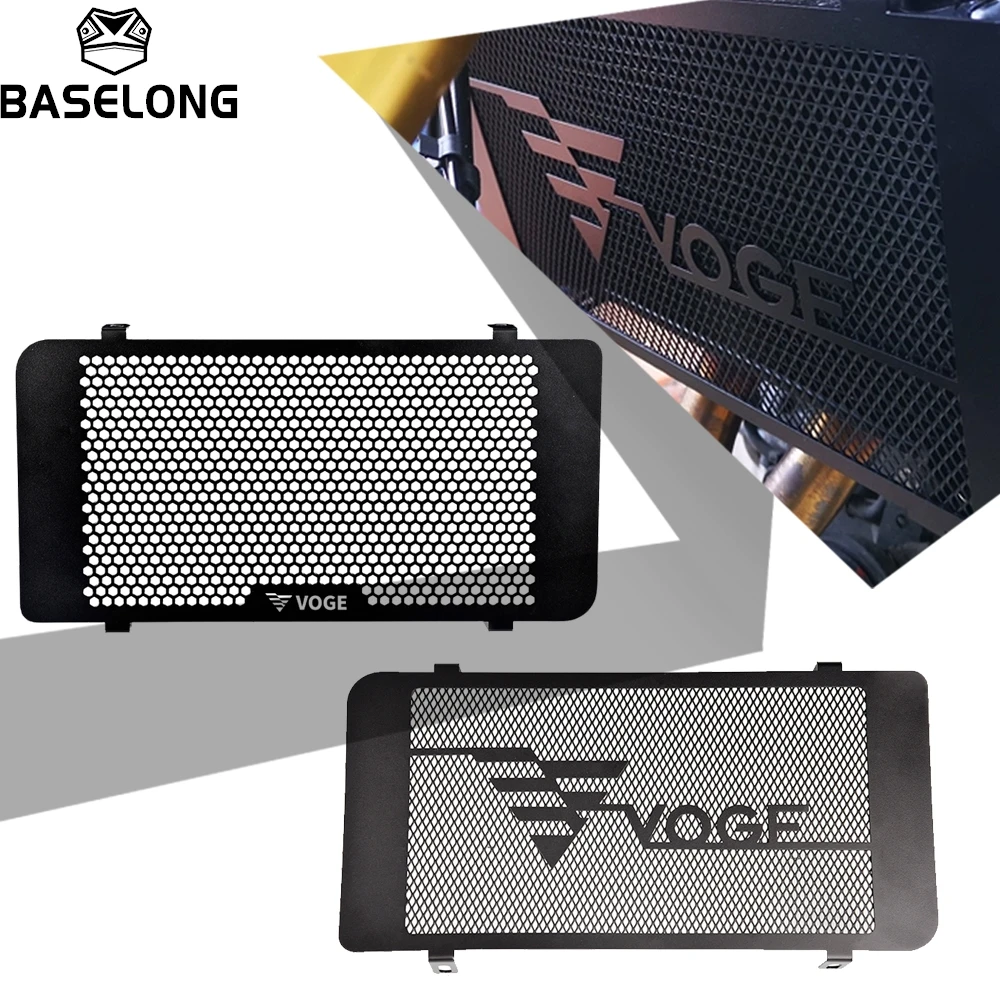

For LONCIN VOGE 500AC 525AC 525R 525DS 2022 2023 2024 2025 2026+ Radiator Grille Guard Cover Motorcycle Radiator Water Tank Nets