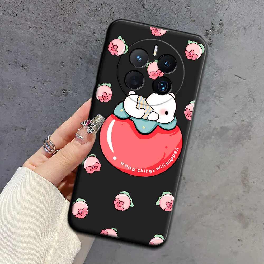 For Huawei Mate 50 / 50E / 50 Pro Case Cartoon Soft Silicone TPU Ice Cream Pattern Phone Case For Huawei Mate 50 Pro Back Cover