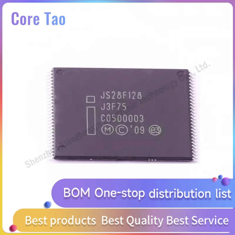 1PCS/LOT  JS28F128J3F75 JS28F128J3F75A JS28F128 TSOP56 Storage IC memory chip