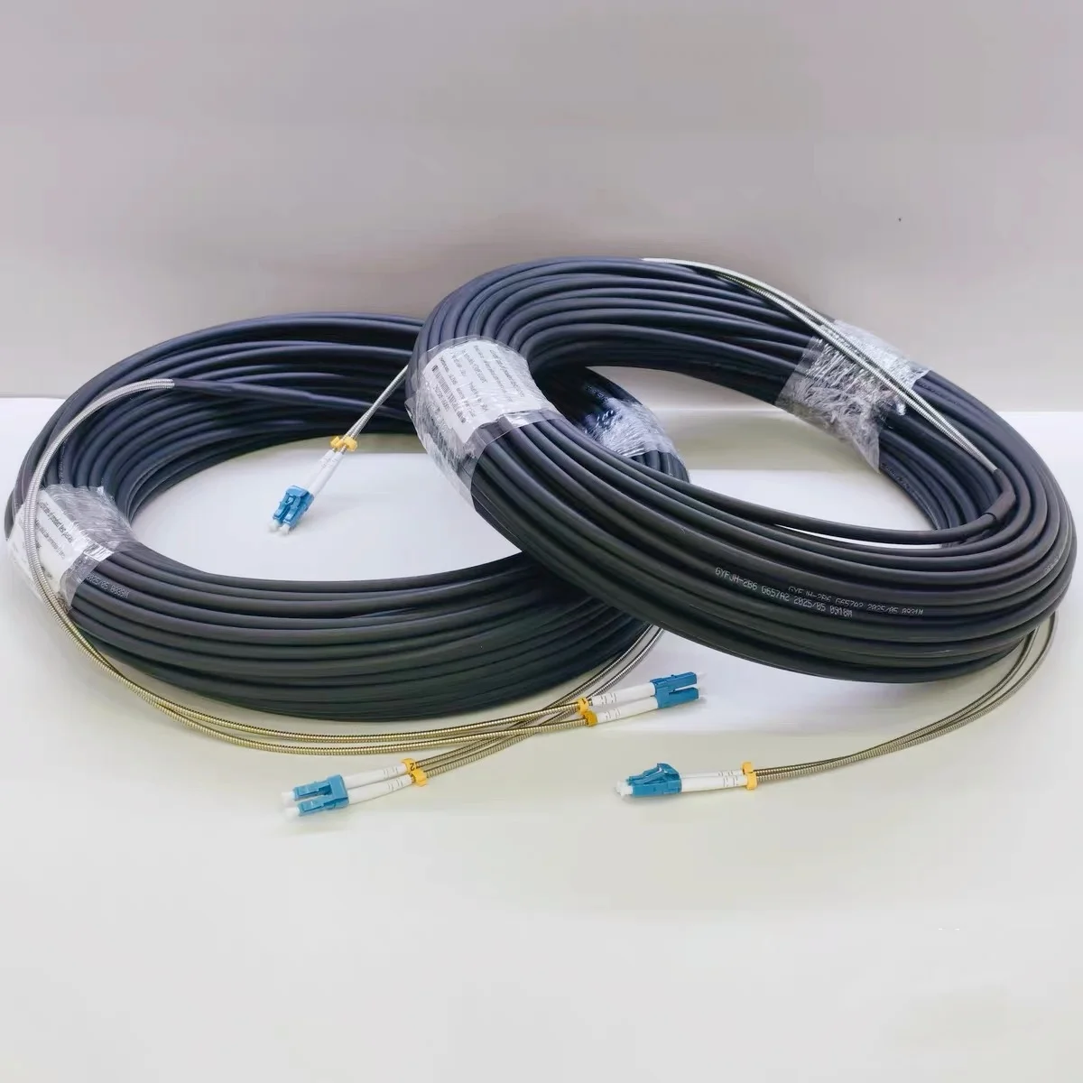 광섬유 패치 코드 2C 4C 실외용 CPRI 250미터 SM OM3 OM4 OM2 LC SC FC ST 2코어 4코어 케이블 싱글모드 FTTA 점퍼 ELINK