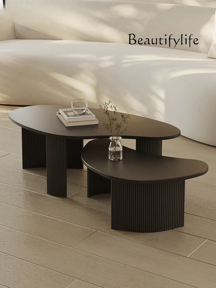 

Nordic Style Retro Coffee Table Combination Living Room Home Designer Special-Shaped Simple Coffee Table