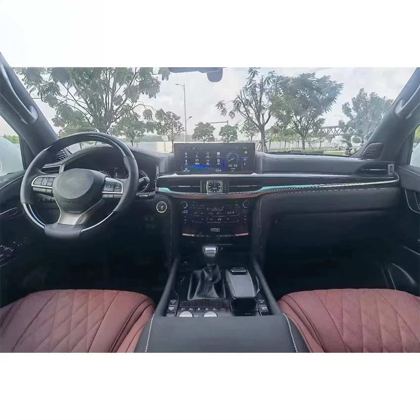CZJF High Quality Auto Parts Interior Modification Kit Old to New for LX570 2008-2015 Upgrade to 2021