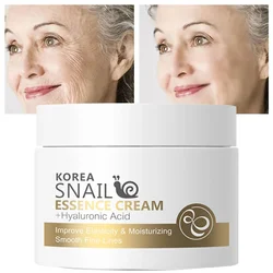 Crema reparadora de caracol, 25g, colágeno, hidratante, nutre, repara, cuidado facial dañado, mantenimiento profundo, revitaliza la piel