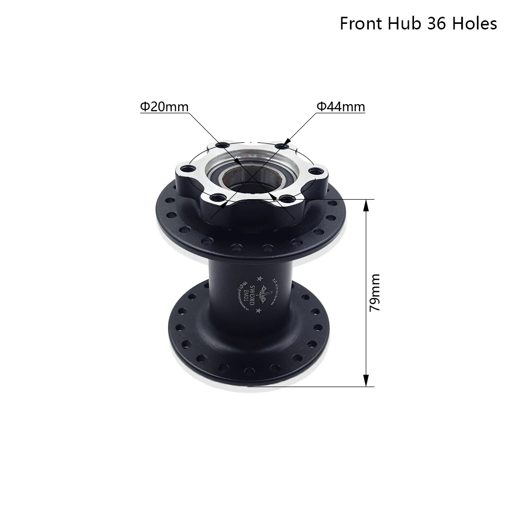 Motorcycle Accessories Front Rear Wheel Hub 36 holes With Bearing Oil Seal Kit For Sur Ron Sur-Ron Surron Light Bee X S Electric