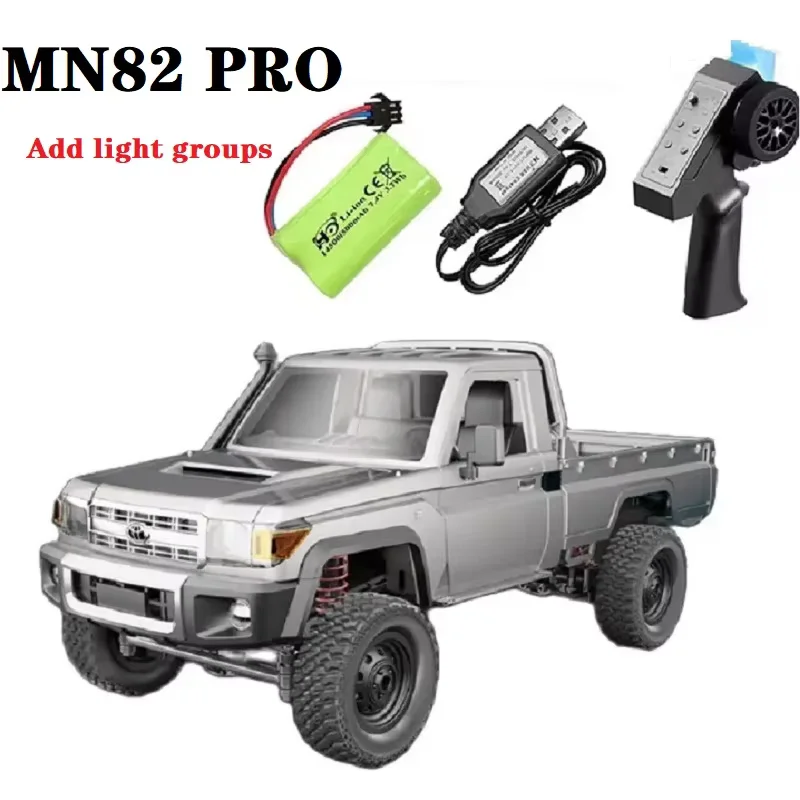 MN82 2.4G MN82S 1:12 Supertourer Full Scale Pickup Short Truck 4WD
