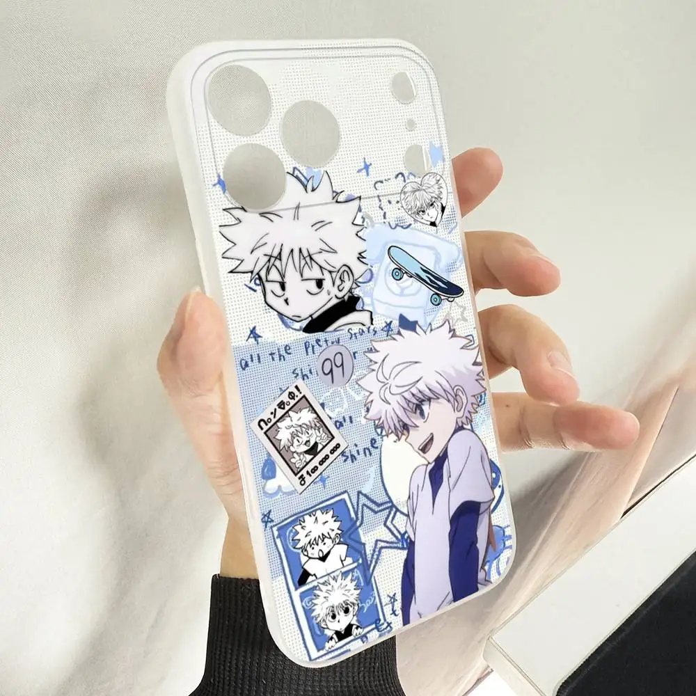 Чехол для телефона H-Hunter Gon Freecss Killua Zoldyck для iPhone 14,16,15,11,13,17,12,Air,Mini,Plus,E,Pro,Max Magnetic Magsafe Cover