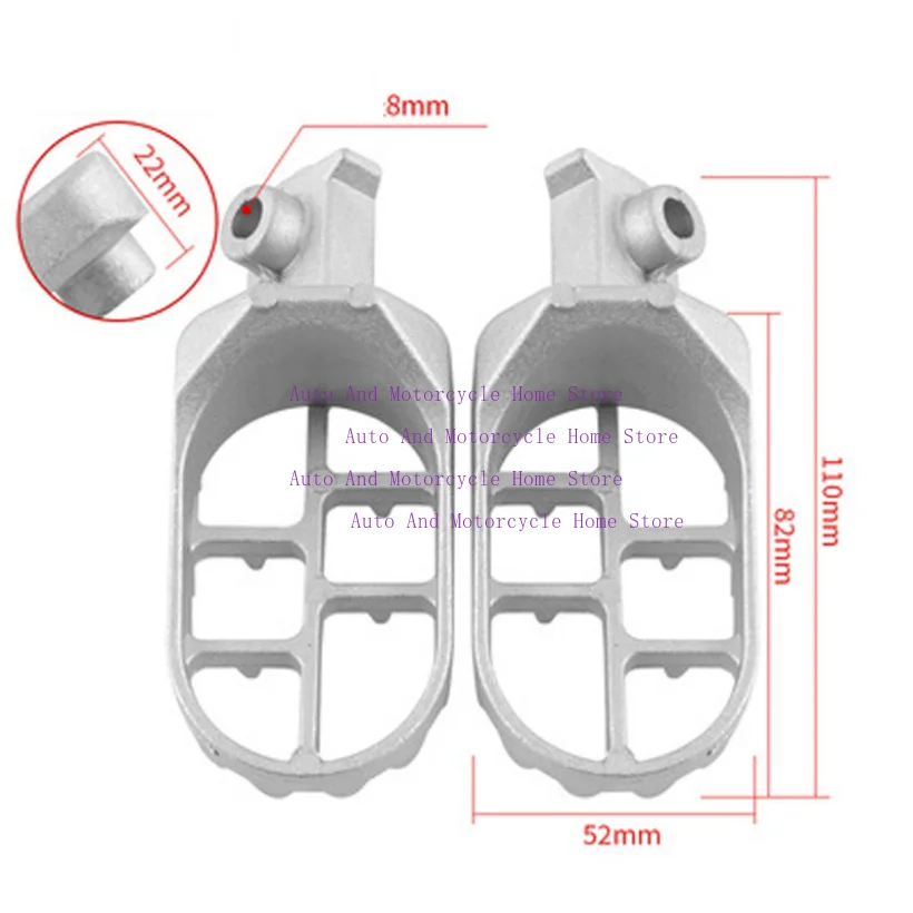 

Подножки для ног, подходят для Yamaha TW200 PW50 PW80 Pit Dirt Bike SSR SDG, подножки для ног, набор подножек, подходят для Honda X R 50 XR70 Pitr30
