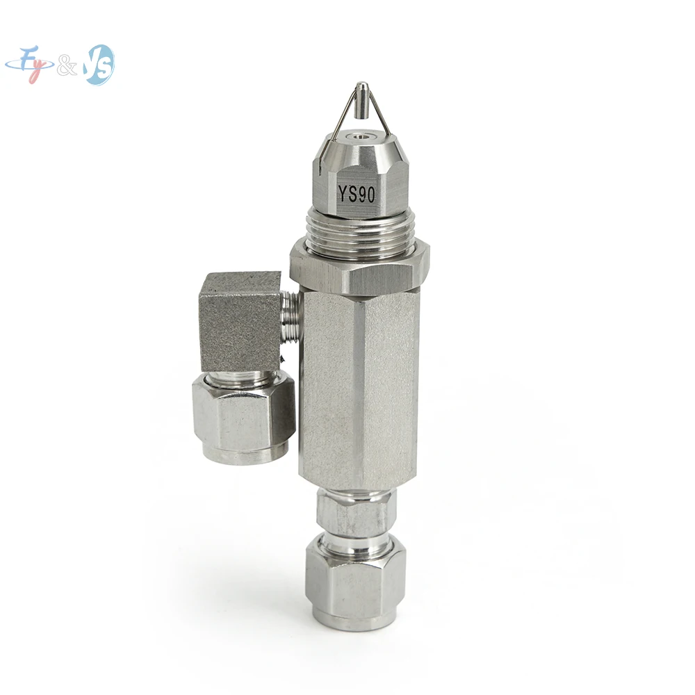 

Ультразвуковая насадка для сухого тумана с разъемом — насадка для распыления воздуха Super Fine Mist, 303/304/316SS, для контроля пыли