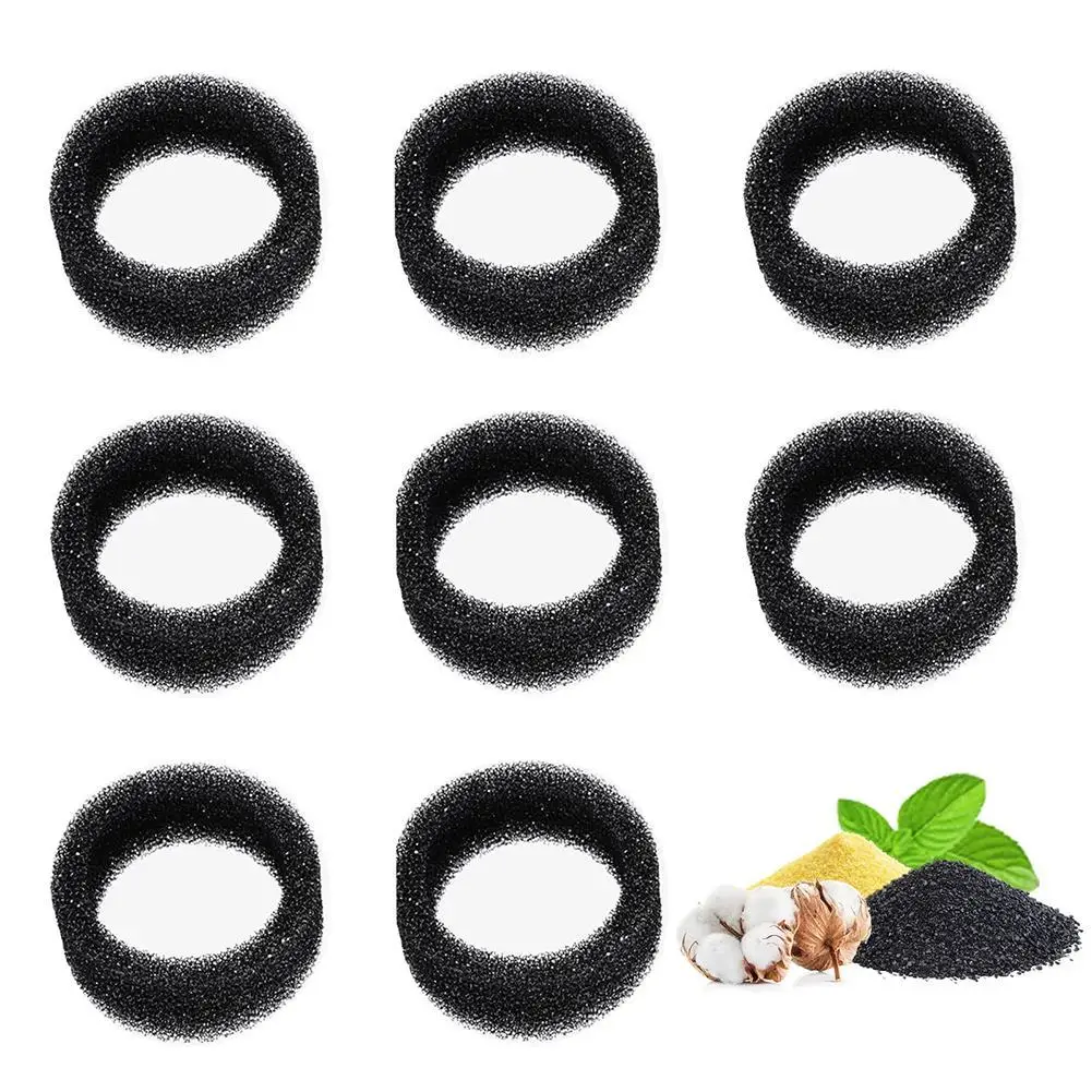 

NEW 8pcs Sponge Filters Replacement For 2.0l/64oz Round Stainless Steel Pet Water Dispenser Water Fountain