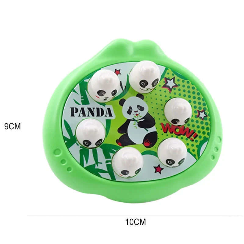 Kids Handheld Gopher Game Machine Toys Kids Stress Relieving Toys Cute Frog Panda Duck Gopher Machine Kids Intelligence Pass Toy