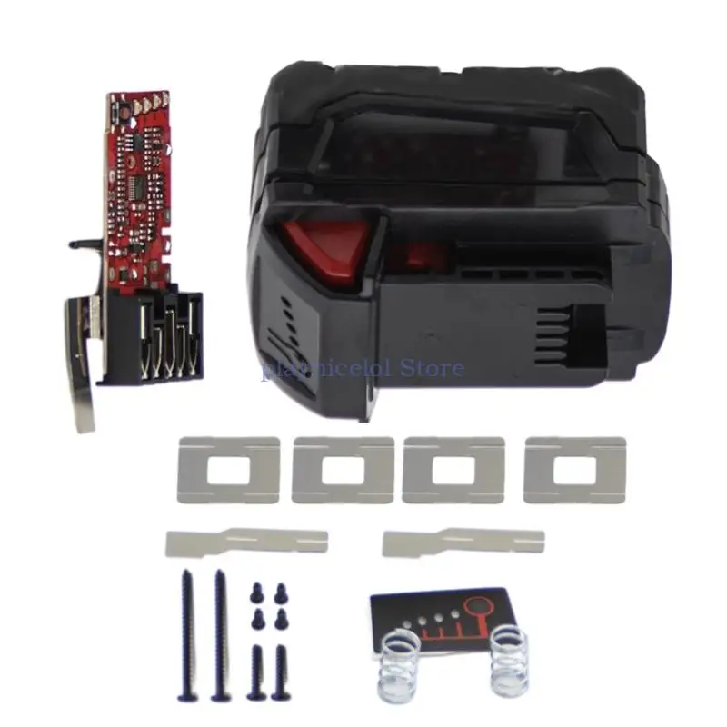 เปลี่ยนแบตเตอรี่ที่อยู่อาศัยชุด DIY ยาวนานใช้แบตเตอรี่ลิเธียมกรณีไม่มีแบตเตอรี่สำหรับ M 12 M 18 ซ่อม E8BA