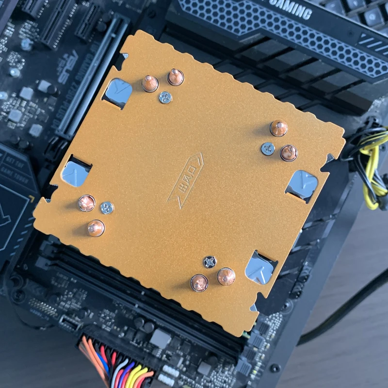 وحدة المعالجة المركزية برودة 4 أنابيب الحرارة الخفيفة PC المبرد ل إنتل LGA 1700 1200 1150 1151 1155 2011 X79 X99 1366 AMD AM5 AM4 ventilador #3